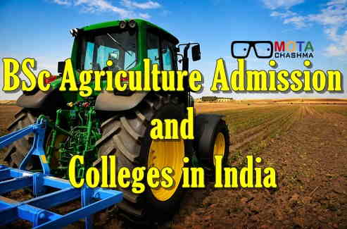 bsc agriculture admission and colleges